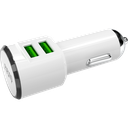 Durata Car Charger Adapter Turbo with 2 USB Slot DRC20