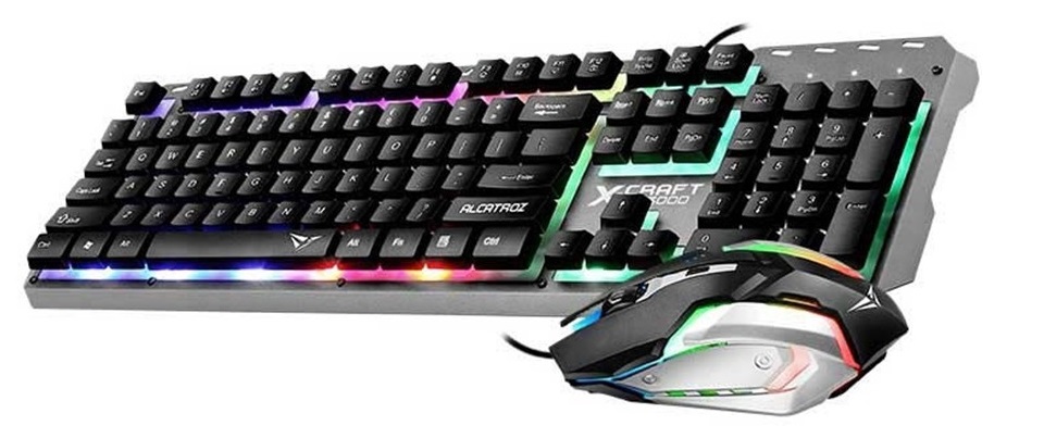 [8886411961992] Alcatroz X-Craft XC3000 Gaming Keyboard & Mouse Combo