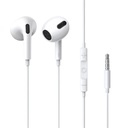 BASEUS Encok H17 3.5mm Lateral in-ear Wired Earphone Button Control Headphones Lightweight Headset Compatible with 3.5mm Port Devices Support High Definition Voice Calling