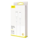 Baseus Type-C - Lightning Mini White Cable PD 18W 1m White (CATLSW-02)