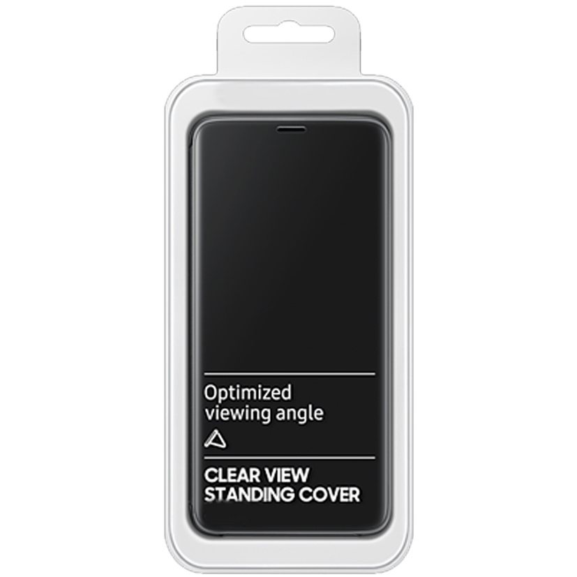 ClearView Standing Cover Mi 10 Lite | Black | 9111201900134