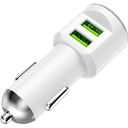 Durata Car Charger Adapter Turbo with 2 USB Slot DRC20