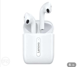 [454549] Lenovo LP2 True Wireless Bluetooth Earbuds Headphone - White