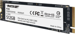 [581491962] SSD PATRIOT P300P512GM28 P300 512GB NVME M.2 2280 PCIE GEN3 X4