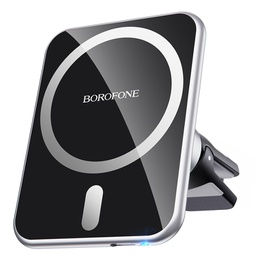 BH43 Xperience Magnetic Wireless Charging Car Holder Black Silver